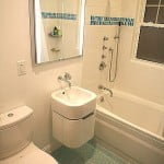 Baño limpio