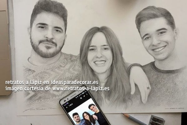 retratos a lapiz
